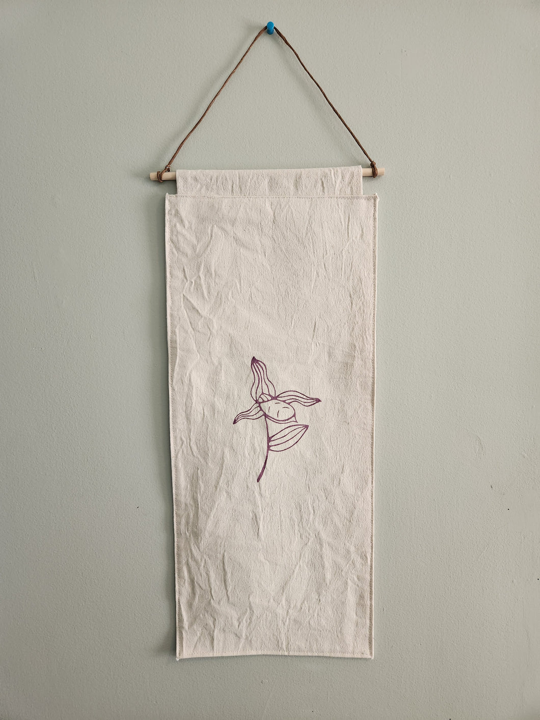 Lady Slipper Wall hanging