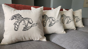 Throw pillows 18"x18"